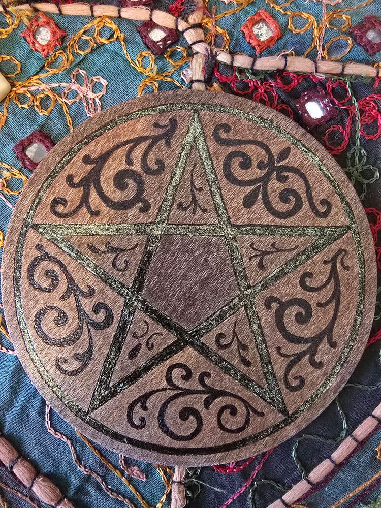 Pentacle Altar Tile
